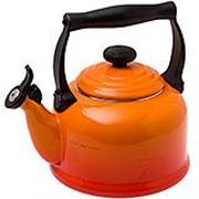 Le Creuset Tradition fluitketel 2,1L, oranje