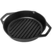 Lodge koekenpan/grillpan met twee handvatten L8GPL, diameter ca. 26 cm