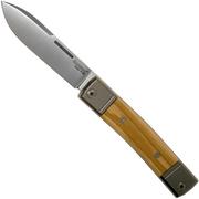 LionSteel BestMan BM2 UL Olive coltello da tasca slipjoint