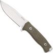 LionSteel M5 Sleipner, Green Canvas Micarta coltello da sopravvivenza