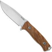 LionSteel M5-UL Sleipner blade, manico in legno d'ulivo