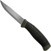 Mora Companion MG stainless groen, bushcraftmes