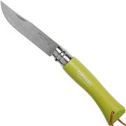 Opinel Trekking No. 07RV pocket knife, Anise