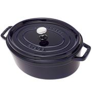 Staub braadpan - cocotte 29cm, 4,2L, blauw