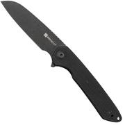 SENCUT Kyril S22001-3 Black Micarta, Black Stonewashed, zakmes