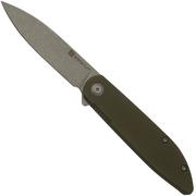 SENCUT Bocll II, S22019-4, OD Green G10, D2 zakmes