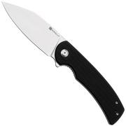 Sencut Omniform S23064-2 Satin, Black Canvas Micarta, zakmes