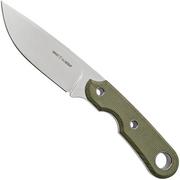 Viper Basic 1 VT4026CG MagnaCut Drop Point Satin, Green Canvas Micarta, coltello fisso