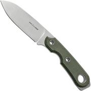 Viper Basic 3 VT4034CB MagnaCut Spear Point Satin, Black Canvas Micarta, coltello fisso