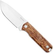 WESN Bornas SN23-8 Elmax, Curly Birch, fixed knife