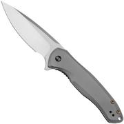 WE Knife Kitefin 2001H Grey Titanium pocket knife