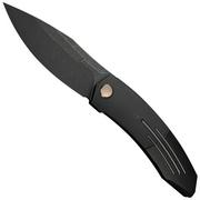 WE Knife Sine WE23069B-1 Black M390, Black Titanium, pocket knife