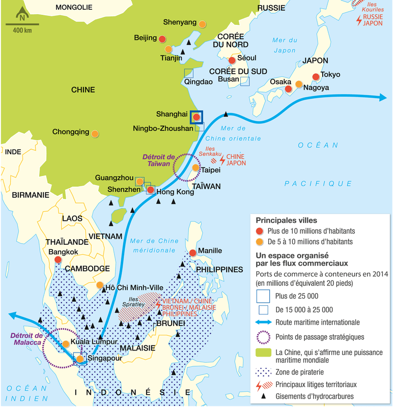 La Mer En Asie Orientale Lelivrescolaire Fr