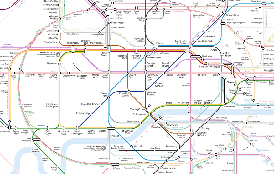 Better Than Beck? Decluttered Tube Map Wins Fans (And Haters) | Londonist