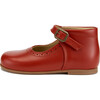 Dolly Mary Jane Shoe Red Leather - Mary Janes - 2