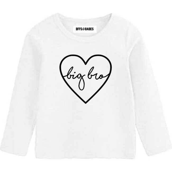 Big Bro Long Sleeve T-Shirt, White