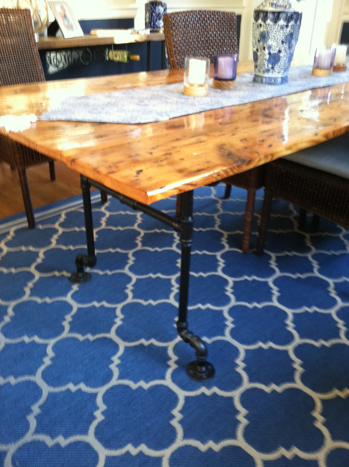 Reclaimed Barnwood Dining Room Table