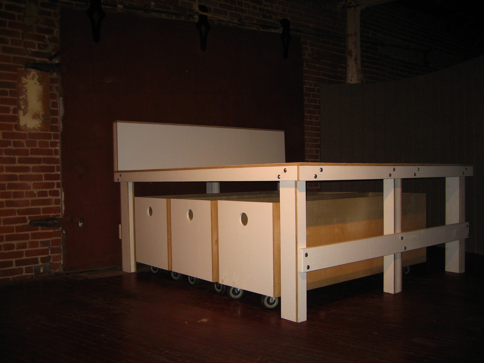 Platform Bed With Drawers