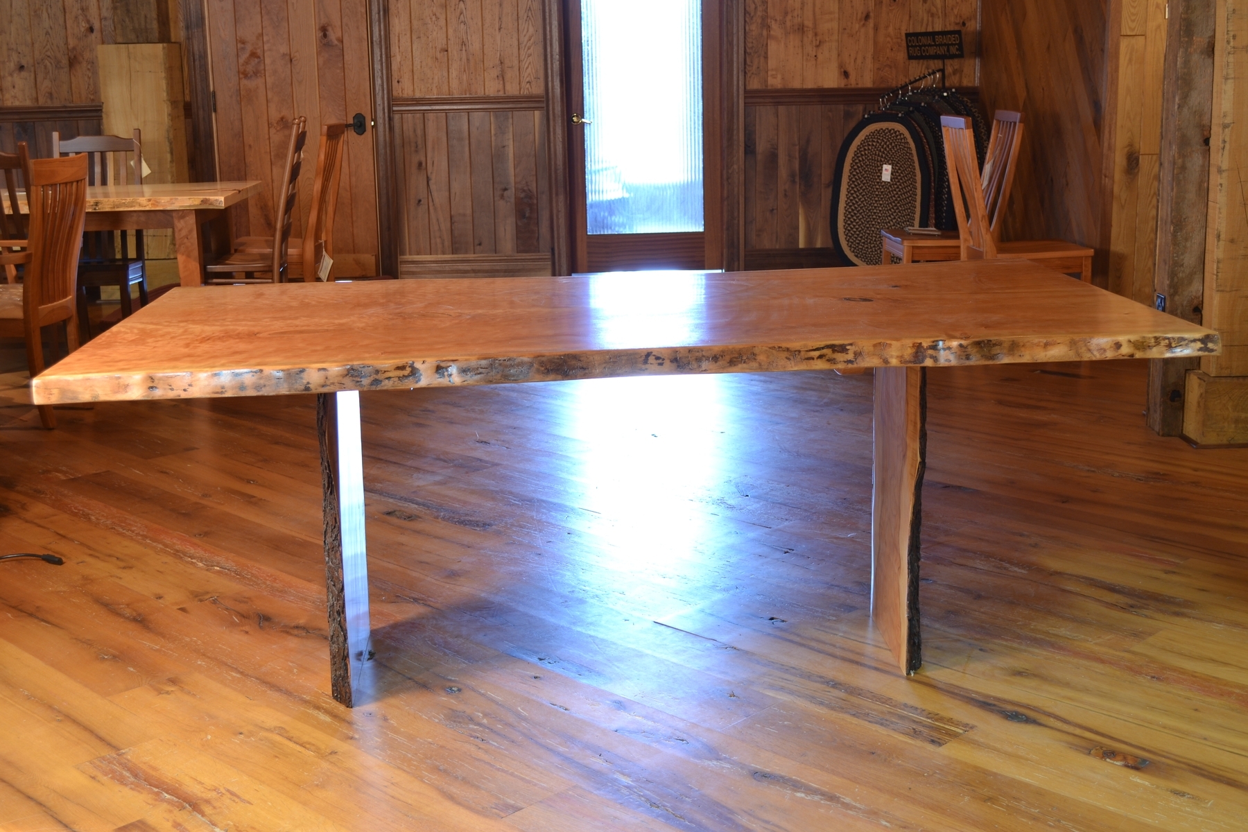 Cherry Dining Table With Live Edge 2 