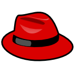 Red fedora