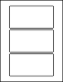 6" x 3" Labels on 8.5" x 11" Sheets