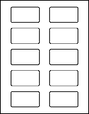 2.75" x 1.5" Labels on 8.5" x 11" Sheets