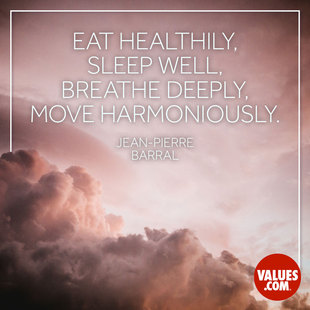 Eat healthily, sleep well, breathe deeply, move harmoniously. #<Author:0x00007fc4de8333f8>