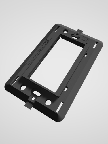 3D Printed Bticino Matix - Insteon mini remote wall mount bracket by ... image.