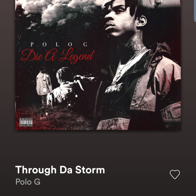 Image result for polo g through da storm