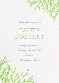 Forsythia Golden Corners - Easter Invitation by Paperless Post