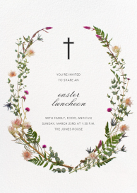 Fleurs Sauvages - Easter Invitation by Paperless Post