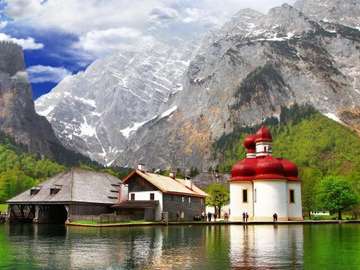 Koenigssee Bavaria online puzzle