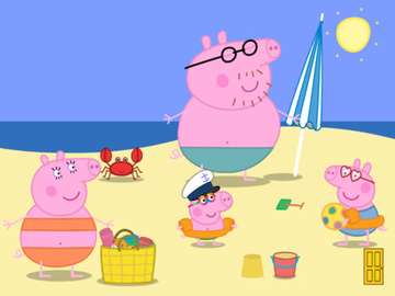 Peppa Pig online puzzle