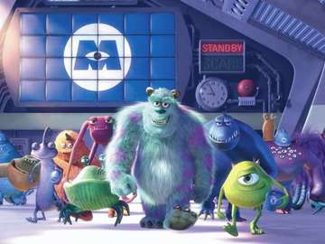 Monster Inc jigsaw puzzle online