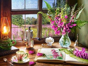 Interior with a view. jigsaw puzzle online