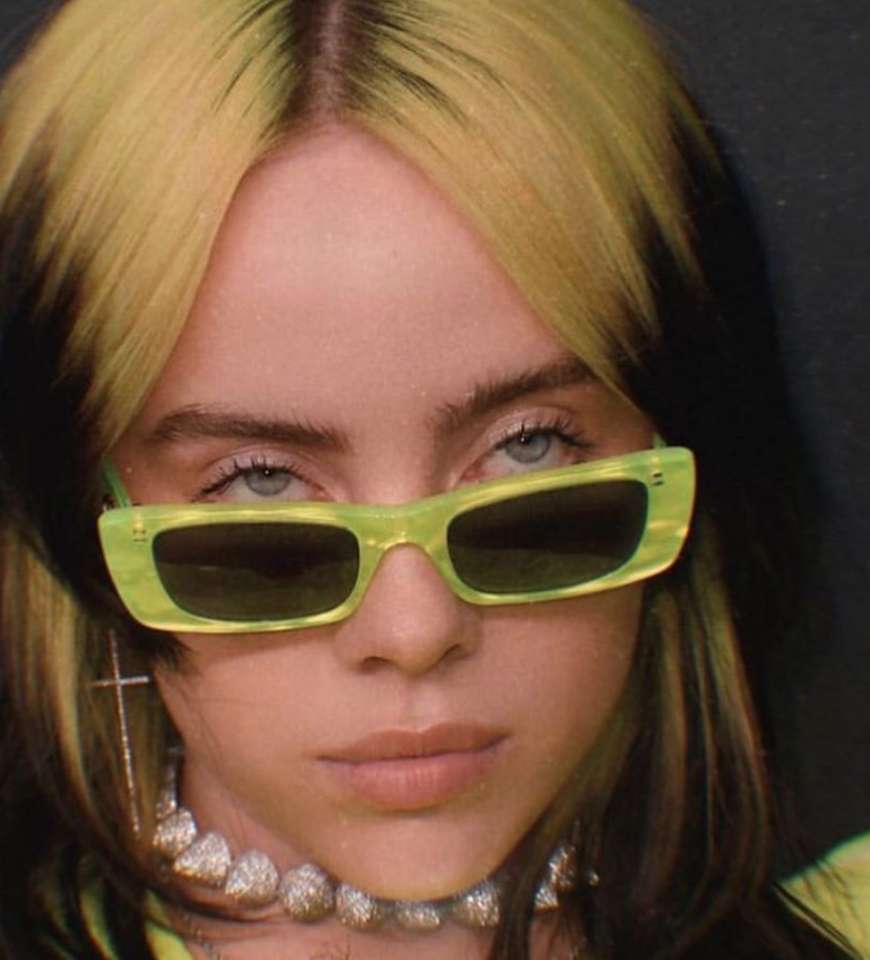 Billie Eilish Mirrored Sunglasses, Billie Eilish, Billie | eduaspirant.com