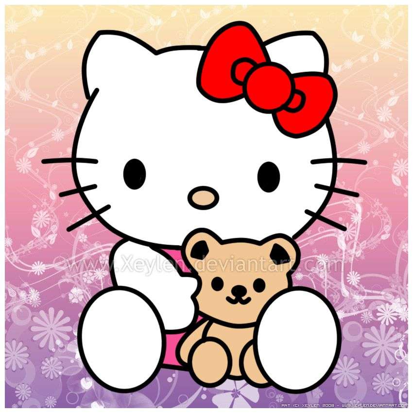 hello kitty online puzzle