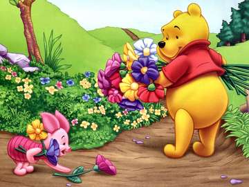 New Adventures Winnie Puchatka jigsaw puzzle online