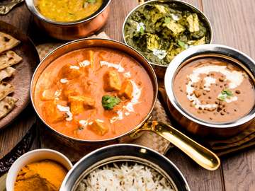 Indian Lunch / Dinner main course jigsaw puzzle online