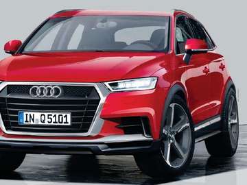 Audi Q5 2015 року онлайн пазл