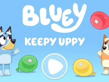 Bluey Keepy Uppy online puzzle