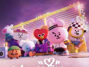 bt21 ВИ б онлайн пазл