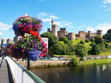 Inverness attraction in Scotland online puzzle