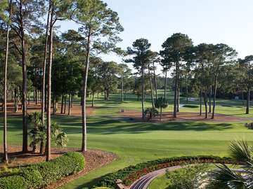 Golfové hřiště, Jižní Karolína, Fairway. skládačky online