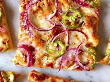 BBQ Chicken Pizza online puzzle