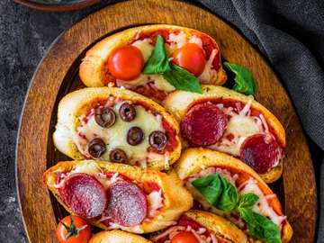 Pizza Bread online puzzle