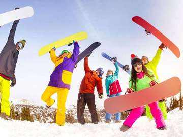 Winter sports online puzzle