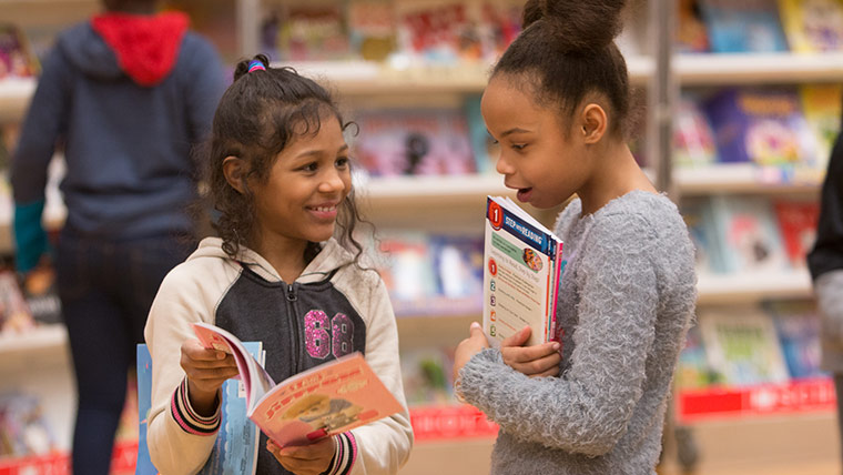 Children at Library