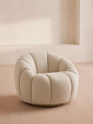 Garret Armchair - Boucle - Natural  - Listing Image