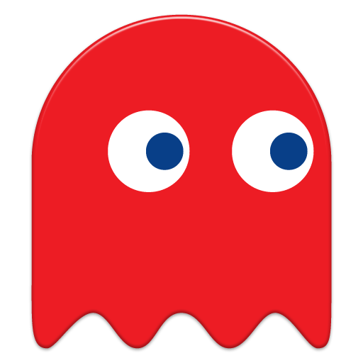 Pacman Red Ghost transparent PNG - StickPNG